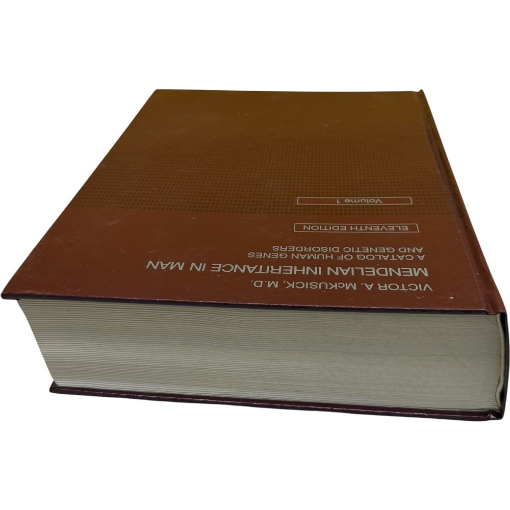 Mendelian Inheritance in Man Victor McKusick 11th Ed Vol 1 Hardcover 1994 VTG - Picture 8 of 10